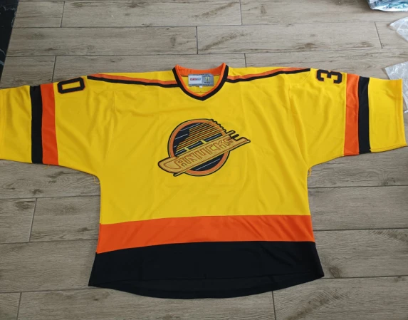 NHL HOCKEY JERSEY VANCOUVER CANUCKS GOALIE CUT GOALKEEPER