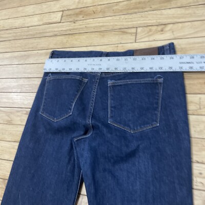 LRL Lauren Ralph Lauren Jeans Womens 10 Blue Y2k Flare Stretch