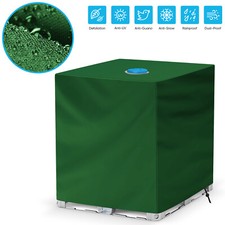 1000L IBC Tank Abdeckung UV-Schutz Frostschutz H&uuml;lle Regenwassertank Abdeckplane
