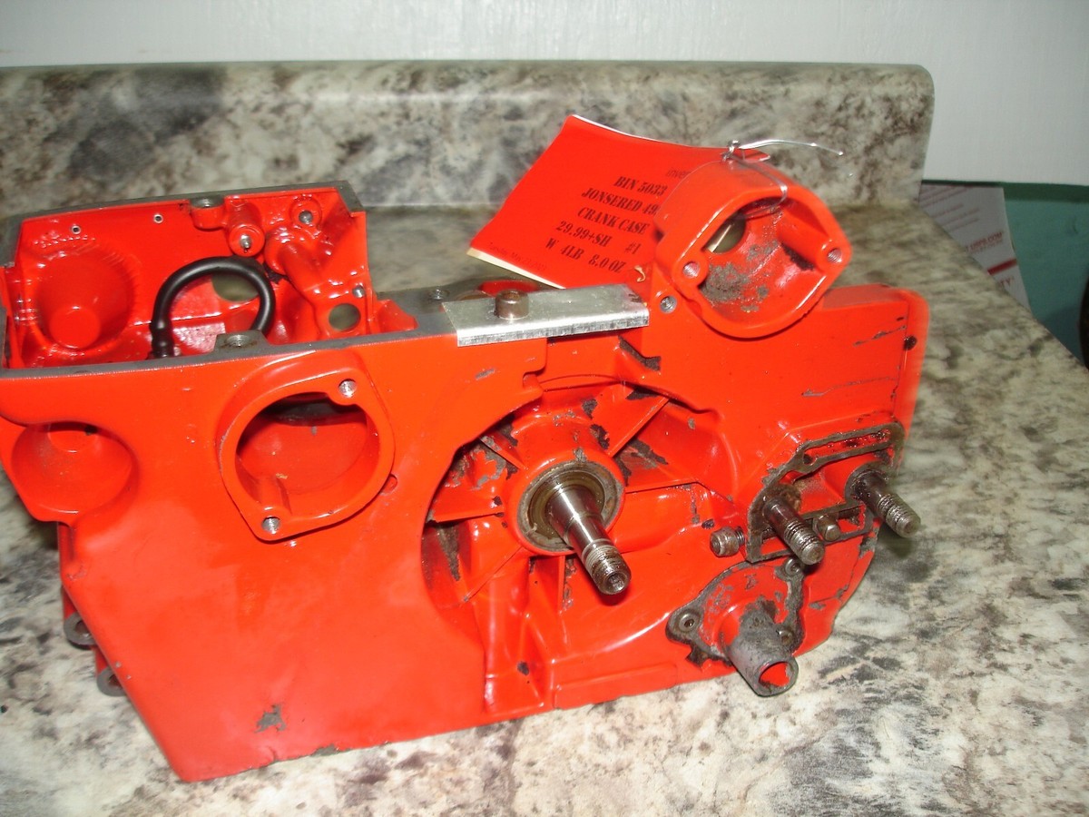 Jonsered 49sp crank case chainsaw part only bin 5033 #1 | eBay