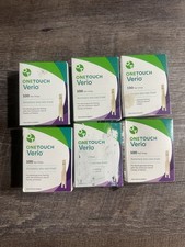 600 OneTouch Verio Diabetic Blood Glucose Test Strips 6x100