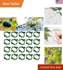 Plant Support Clips Reusable Garden Clips, Secured Plastic Plant Clips, Tomat...
