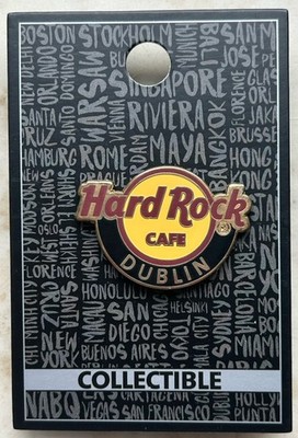 Hard Rock Cafe Classic Logo Pin Dublin Ireland