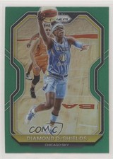 2021 Panini Prizm WNBA Green Prizm Diamond DeShields #72 07sy