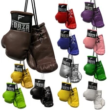 Forza Sports 3.5" Lace Up Mini Boxing Gloves, Realistic Design and Detail
