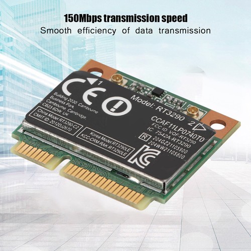 RT3290 Wi Fi Wireless Network Card 150Mbps For Mini PCI-E Port Computer NEW - Afbeelding 4 van 7