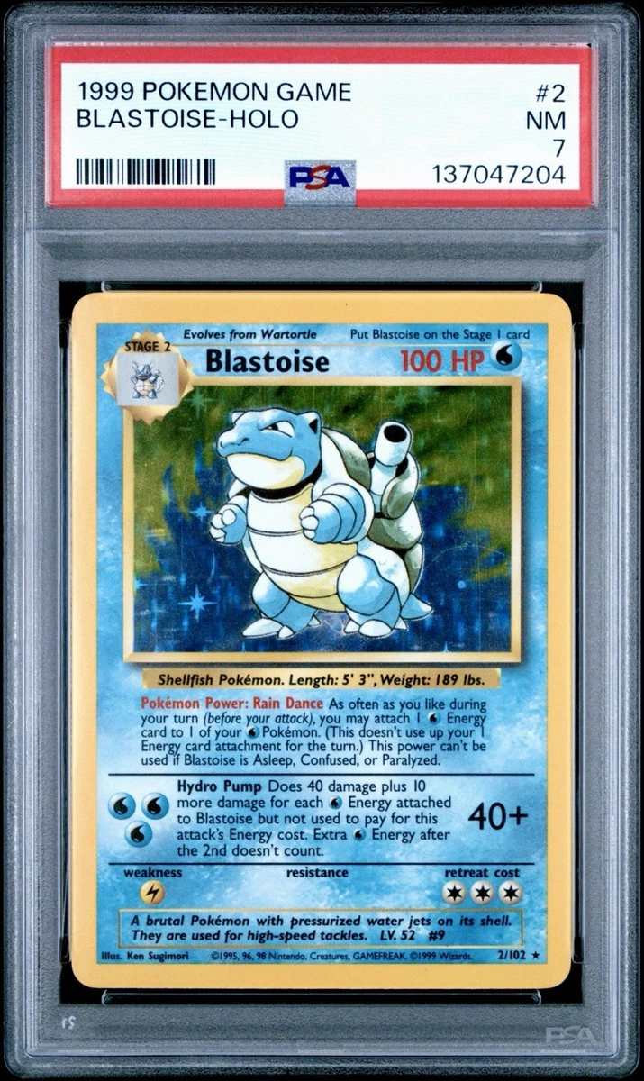 【希少品】Blastoise カメックス 旧裏 英語版 1999年 カメックス 英語版 旧裏 1枚の通販 ブラッキー（2097806525） | magi