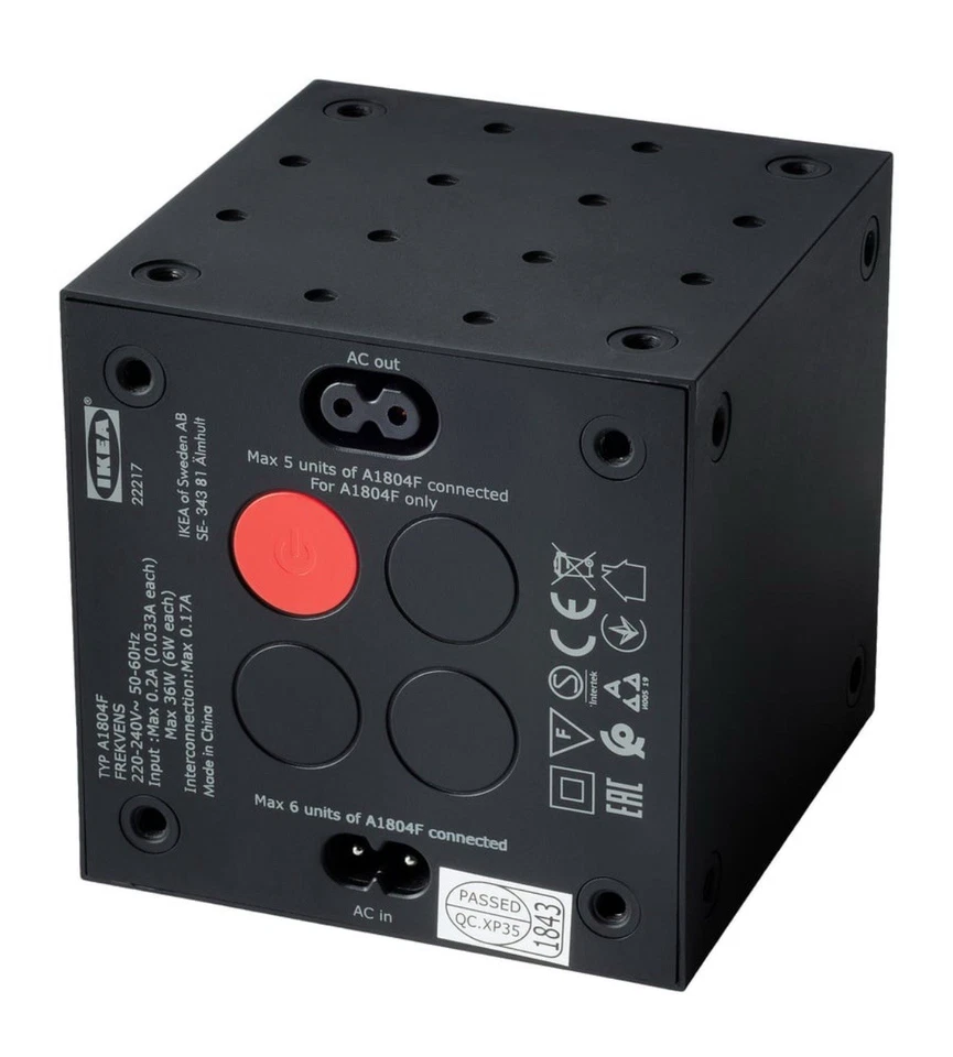 IKEA FREKVENS LED Spotlight, Black/White (504.203.67) NEW - Image 2 of 3