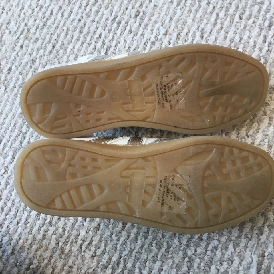 Zapatillas sin cordones forradas de piel sintética MIA para mujer talla 7 Foto 4 de 4