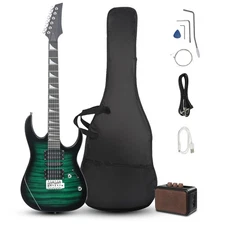 Ktaxon 170 Model 39in Electric Guitar 6 String for Beginner With 5W AMP