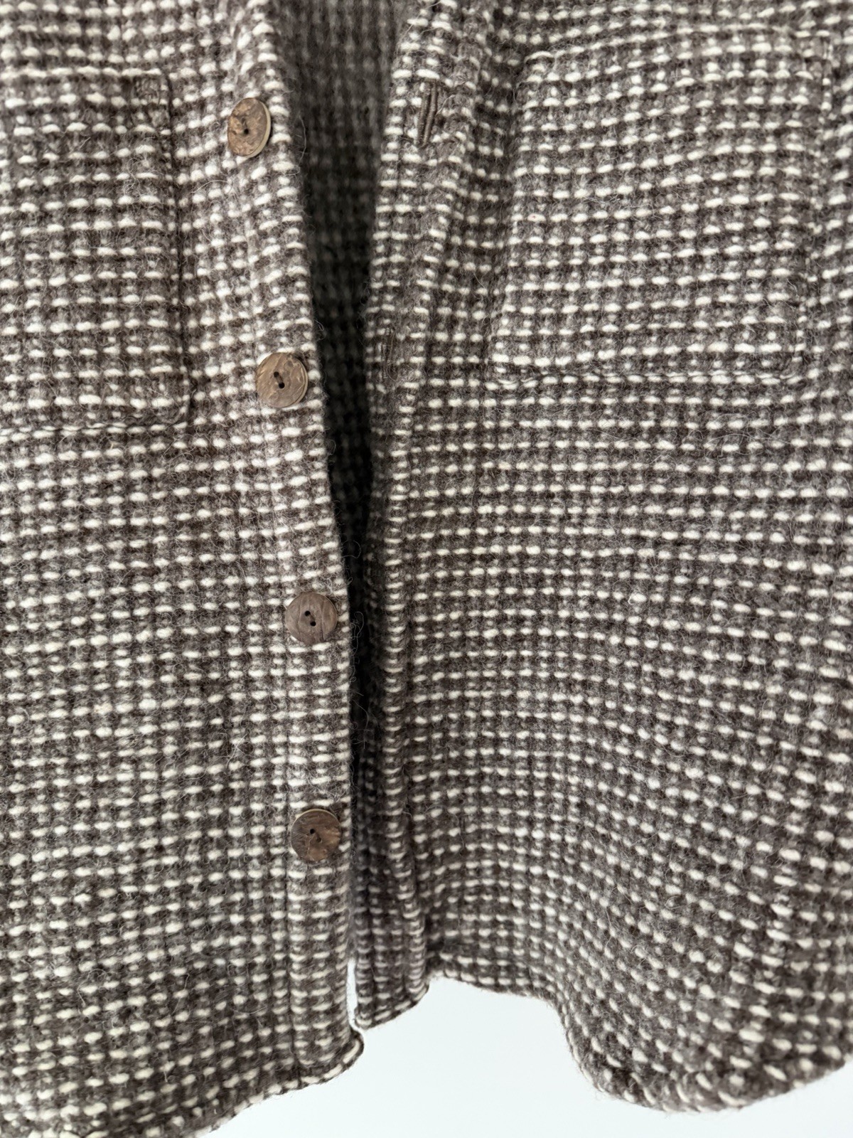 Indigenous Designs Wool Button Up Jacket / Coat i… - image 6