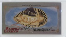 2022 Topps Allen & Ginter Chrome Baseball Lexicon Minis Golden Sombrero 17kh