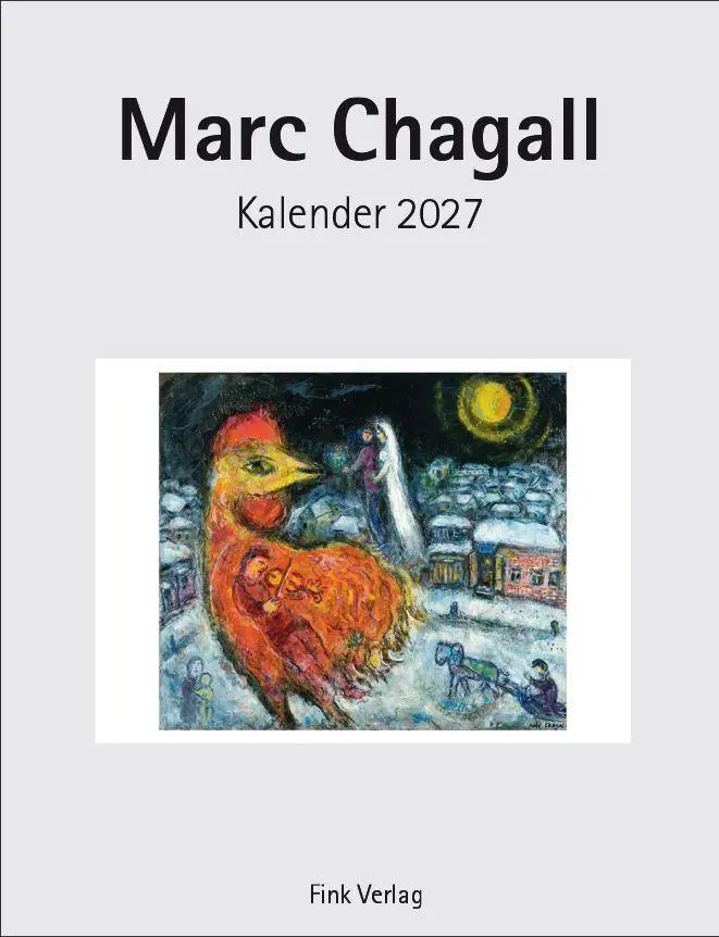 Marc Chagall 2027 | Kunst-Einsteckkalender | Marc Chagall | Deutsch | Kalender - Bild 5