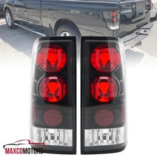 Black Tail Lights Fits 2004-2015 Titan Rear Brake Lamps Pair Leftright