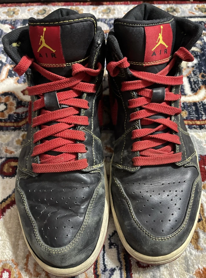 2009 Nike Air Jordan 1 Retro Phat Premier Milho 375173-062 Batedores Masculinos 10.5 - Imagem 4 de 4