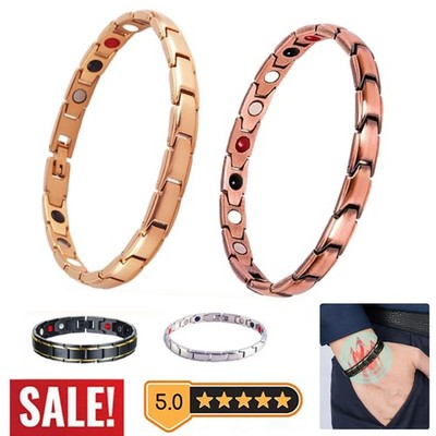 Ultra Strength Magnetic Bracelet for Men, Stainless Steel Therapeutic Bracelets