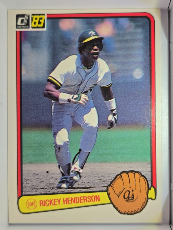 1983 Donruss #35 Rickey Henderson