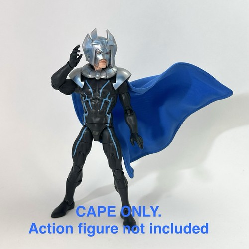 Blue Wired Cape for Marvel Legends Warlord Professor X Xavier X-men Custom - Picture 1 of 5