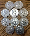 1955 Franklin  Half Dollar; Choose how many; Free Shipping