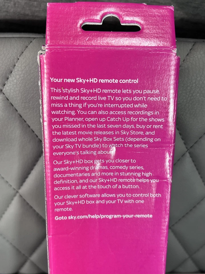 Sky Sky120 Remote Control Official Sky HD+ Duracell batteries Genuine New - Image 2 of 2