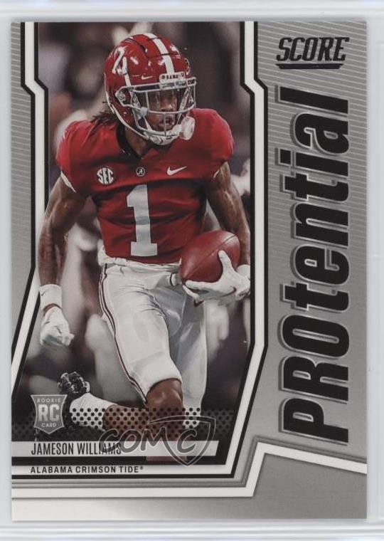 2022 Score Protential Jameson Williams #P-JW Rookie RC 0nr3