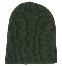 Image of DC Shoes Men's Knitted Skull Beanie ~ DC Skully green