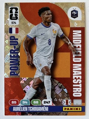 PANINI ADRENALYN XL  WORLD CUP 2026 CARD AURELIEN TCHOUAMENI  FRANCE  MAESTRO