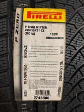 2 New 295 30 21 Pirelli P Zero Winter Snow Tires 2 New 295 30 21 Pirelli P Zero Winter Snow Tires