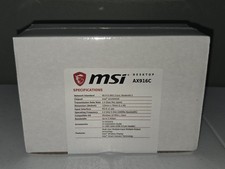 New MSI AX916C HERALD-AX INTEL AX200 WI-FI 6 Bluetooth 5.0 5.1 Adapter Card 