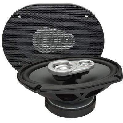 PowerBass L2-693 - 6x9'' 3-Way Speaker 2-Ohm - Pair