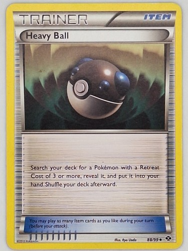 Heavy Ball 88/99 Pokemon - Black and White Next Destinies MP