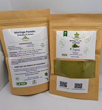 Moringa Powder   4 oz  All-Natural, Organic Superfood