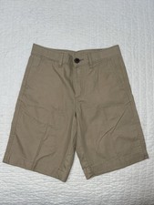 Magellan Outdoors Boys Size 8 Khaki Tan Shorts Adjustable Waist EUC