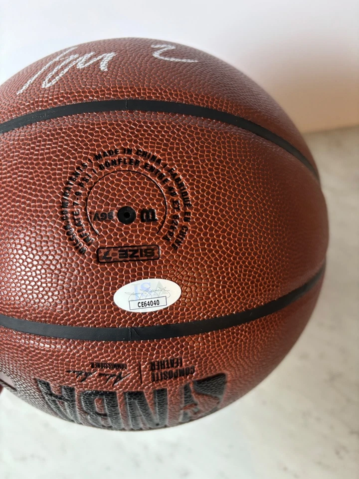 SHAI GILGEOUS ALEXANDER SIGNED OKC OKLAHOMA CITY THUNDER BASKETBALL MVP 2025 JSA - Image 3 of 3