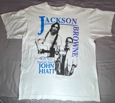 Jackson Browne John Hiatt Vintage 1994 Concert Tour Shirt Rare Classic Rock Tee