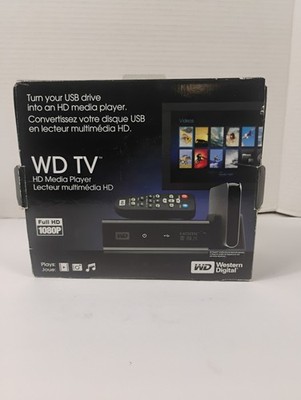 Western Digital WD TV HD Media Player  WD00AVN 1080p 