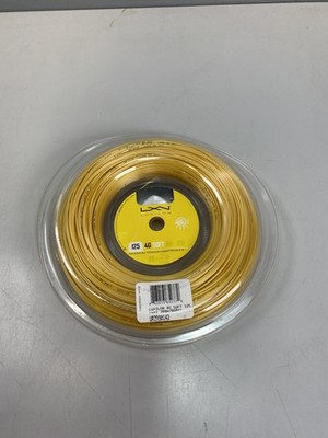 Luxilon 4G Soft 125 16L Reel 660' Racquet String - Yellow