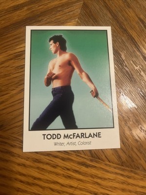 1992 Eclipse Famous Comic Book Creators #57 Todd McFarlane Pack Fresh QTY