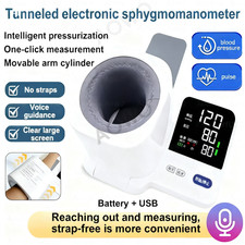 Upper Arm Home Blood Pressure Monitor Digital Automatic Machine Large Cuff Size