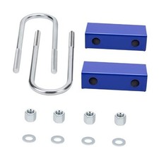 Tuningsworld 3" Lowering Block Kit and U-bolts Kit for Chevy C10 Rear 1960