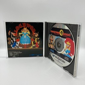 Clockwork Knight Peparucho no Daiboken Vol.1 Sega Saturn SS Used with Manual