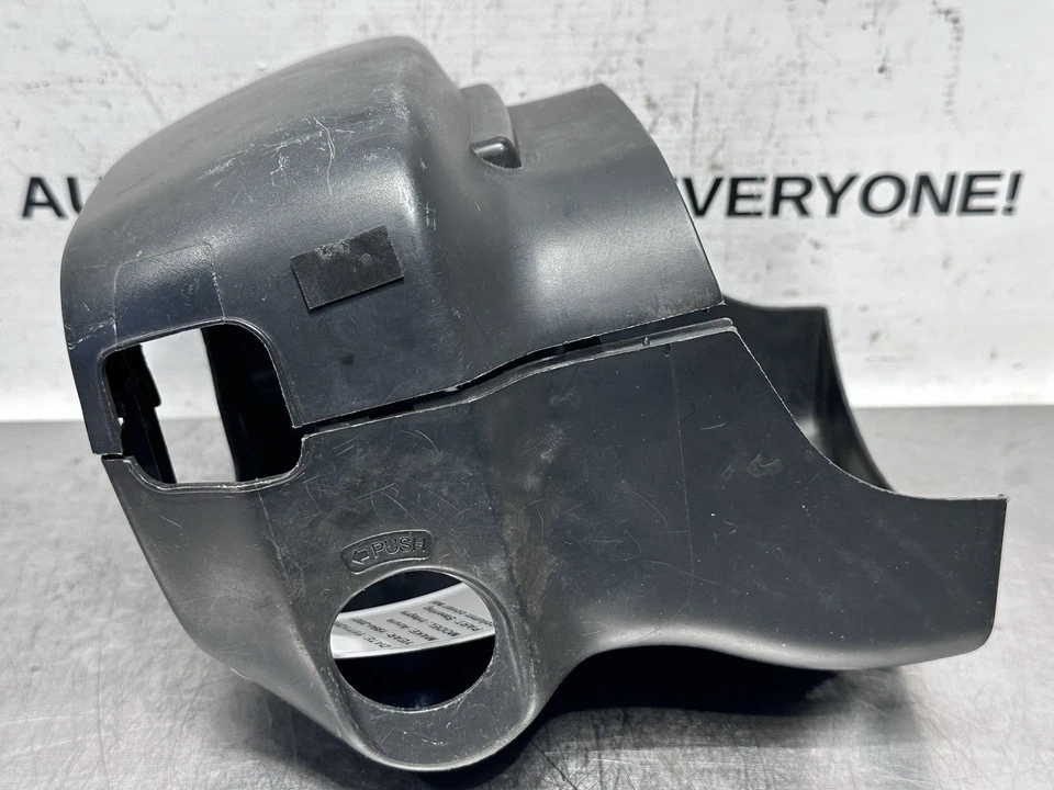 Conjunto de capas de coluna de direção de ignição Acura Integra 1994-2001 capa preta fabricante de equipamento original - Imagem 2 de 4