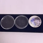 2017 Upper Deck Grandeur - Jack Eichel Silver Coin /5000 1 oz Silver Bullion