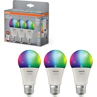 3Er Pack Osram E27 Smart+ Matter Classic Led-Lampe 9W Wie 60W Multicolor 2700-65