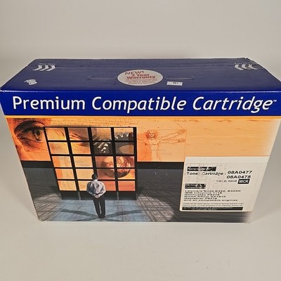 Premium Compatible High Yield TONER CARTRIDGE 08A0478 08A0477