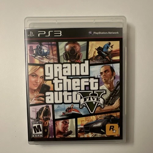 New ListingPS3 Grand Theft Auto V Manual Included NTSC Rockstar Games Action & Adventure M