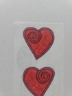 Creative Memories Red Swirl Heart Scrapbook Sticker Love Valentine's Day — photo 2
