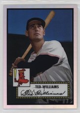 2007 eTopps Cards That Never Were /1499 Ted Williams (1952 Topps Design) HOF lz7