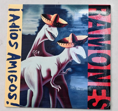 The Ramones Adios Amigos LP Record 1st Issue Radioactive 1995 Minty Copy Rare