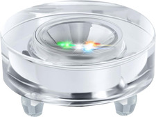 Crystal LED Light Base Multicolor Changing Pedestal Color Show Stand Lighted Dis